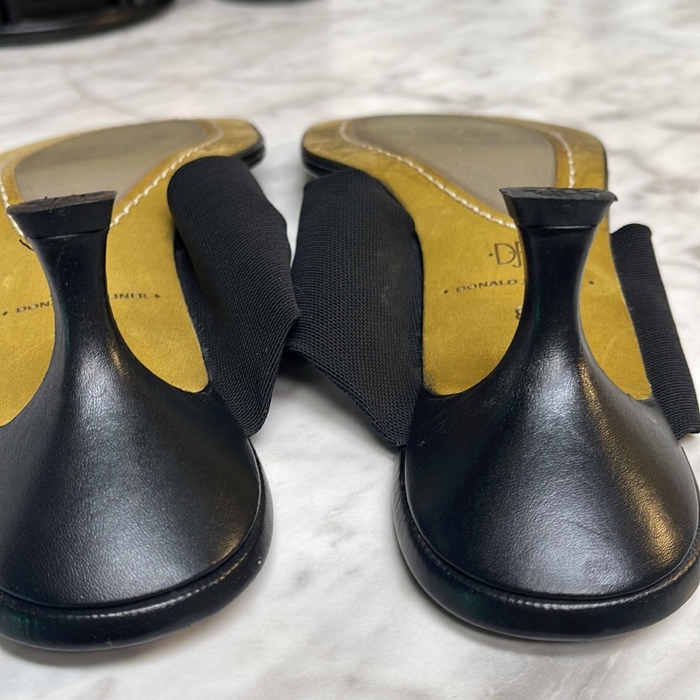 Donald J. Pliner Coutour Kitten Heel Sandals - Picture 10 of 11